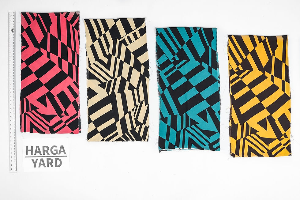 Thumbnail: GEOMETRIC HIGH TWIST POLYESTER-AJS2635