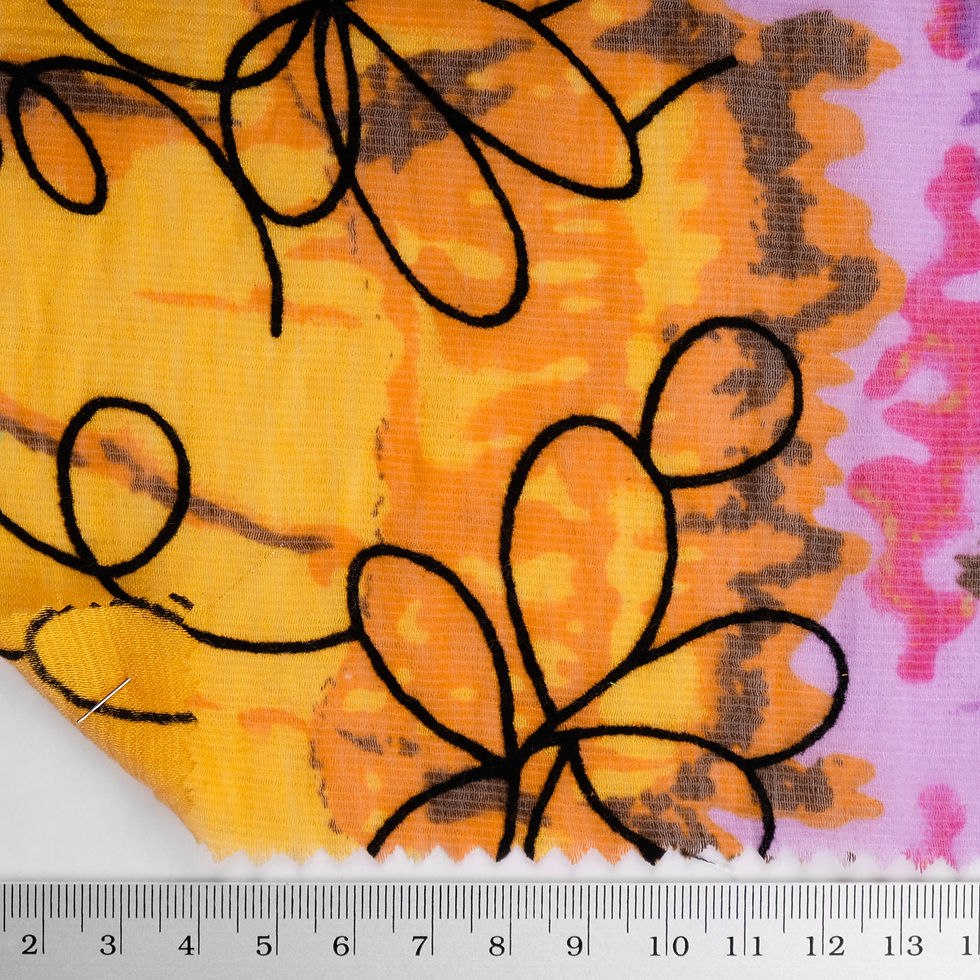 Thumbnail: FLOCKING TIE DYE VANESSA - 17112