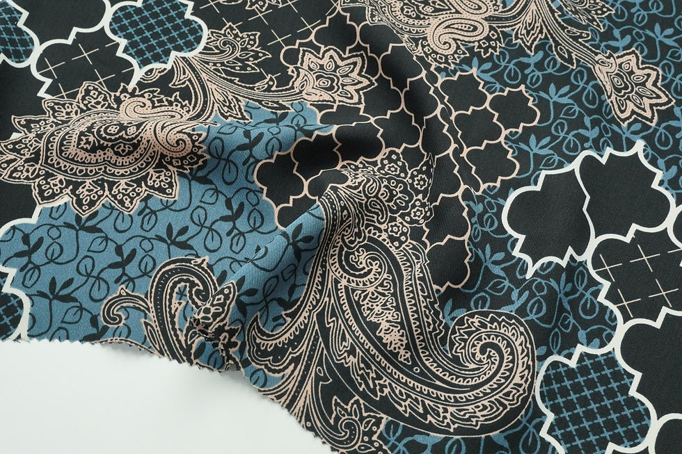 Thumbnail: MIX PRINTS BATIK ALHAMBRA POLYESTER WOVEN-MAC1812