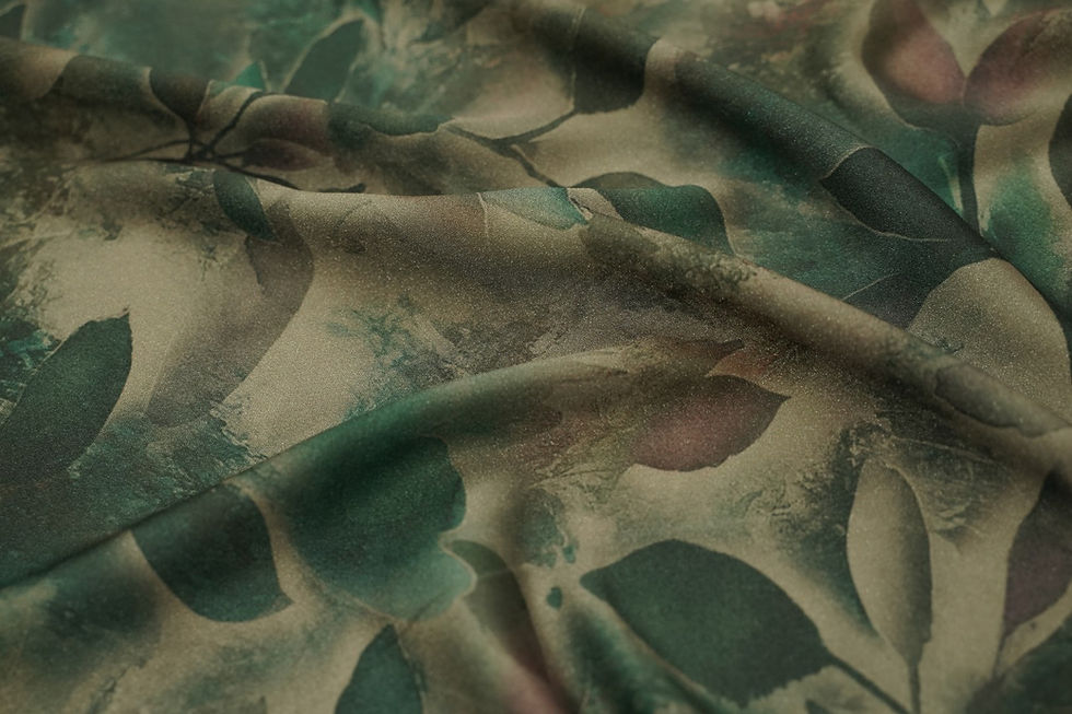 Thumbnail: SATIN CREPE PRINT BUNGA-15509