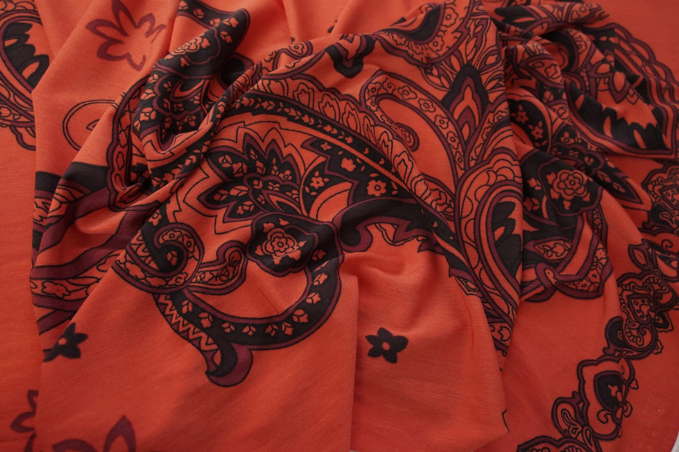 Thumbnail: BULBERRY KNIT MOTIF PAISLEY-KAM295
