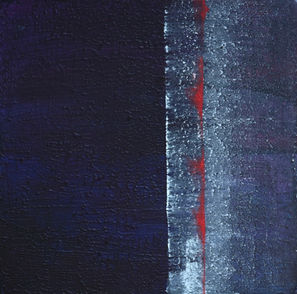 an acrylic painting on canvas by Ewen Macdonald