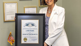 Lynn Young Earns Order of the Palmetto