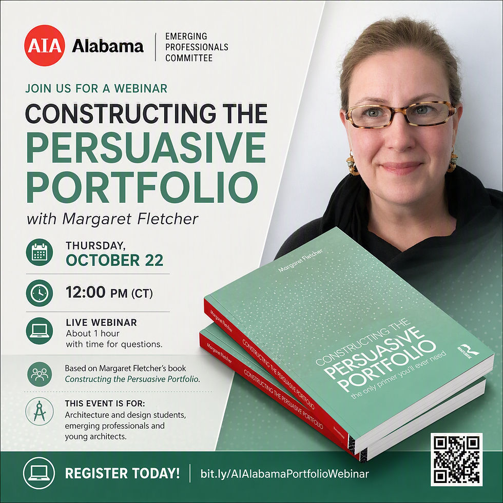 Constructing the Persuasive Portfolio with Margaret Fletcher