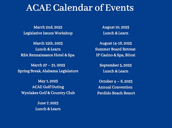 Events ACAE