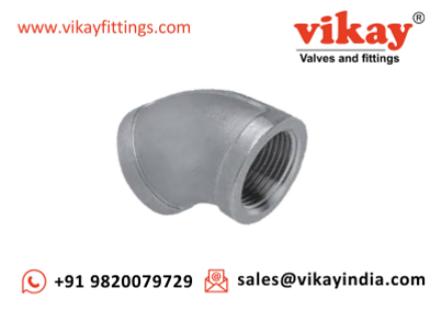 45° Female Elbow - 1/16 Inch NPT - SS 316 Pipe Fittings