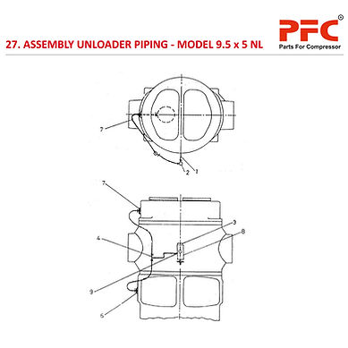 Асли. Разтоварващ тръбопровод IR 9 1/2 x 5 ESV NL части