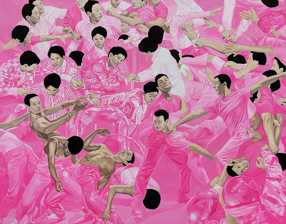 pink 
김수현
suhyunKim
Su hyun Kim
BTS
corea
Koreanwar
squid game
dance
kpop
oil painting
contemporary art