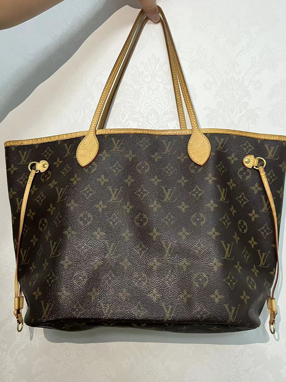 LV Neverfull老花托特包