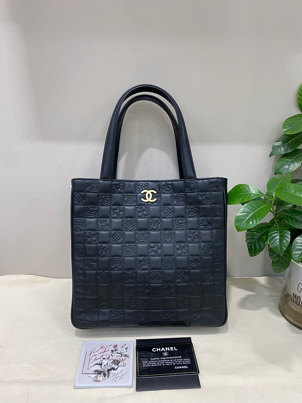 Chanel Multielement Printed Vivian Handbag