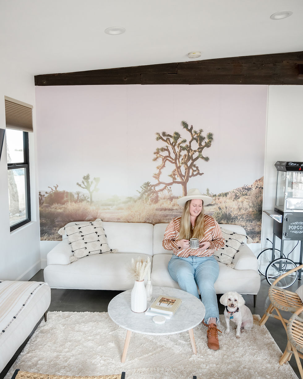 Many Air BnB's in Joshua Tree are dog friendly!