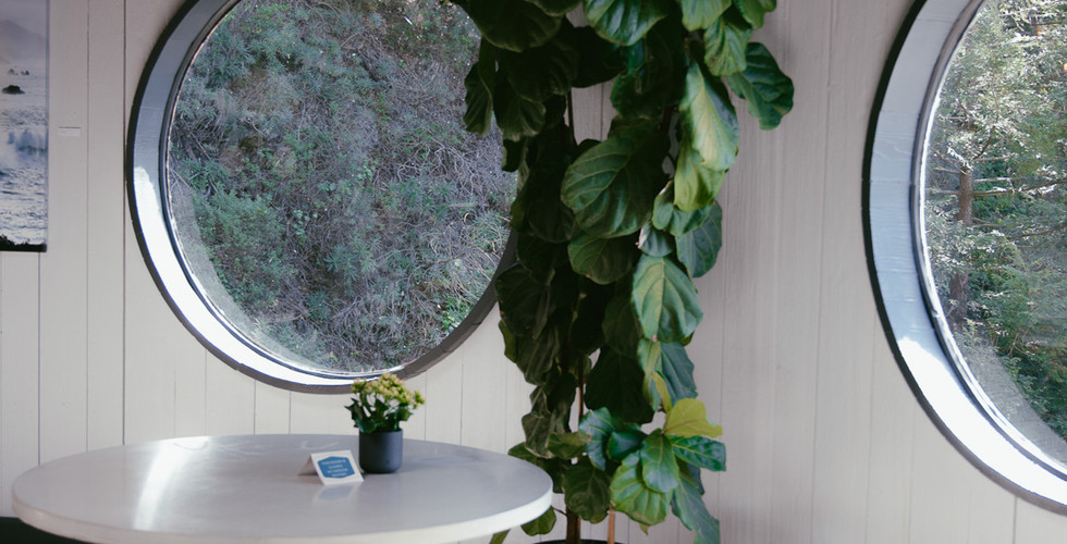 COAST Big Sur Interior of Coffee Shop in Big Sur