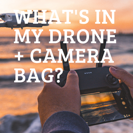 What's in my Drone + Camera Gear Bag?