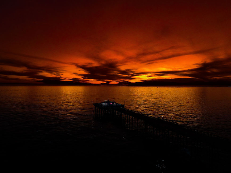 Stunning Sunset at Balboa Pier | Newport Beach, CA