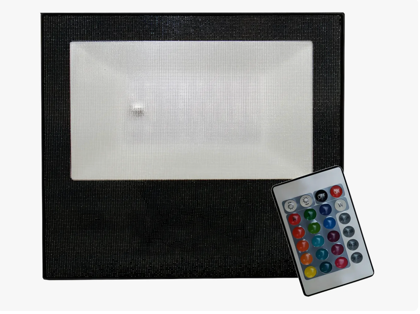 Luminario reflector LED RGB ILV V-501 200 W con control remoto
