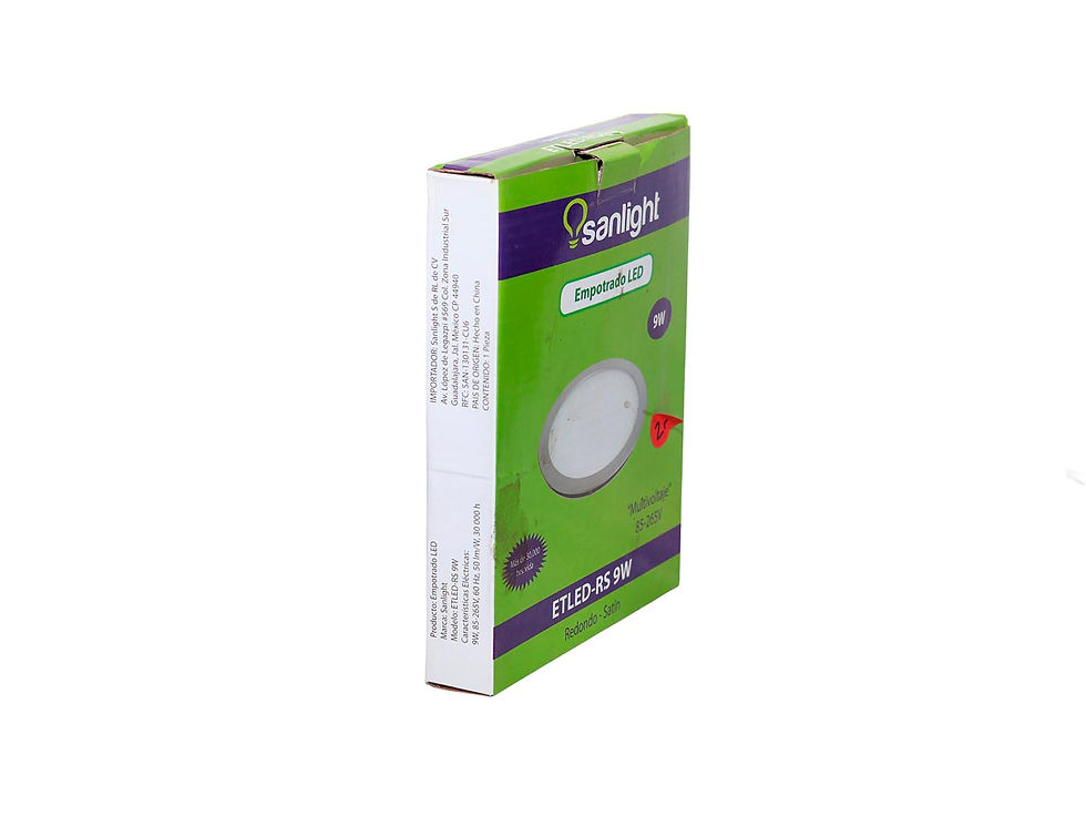 Miniatura: Luminario LED empotrable Sanelec Slight ETLED-RS 9 W acabado satín