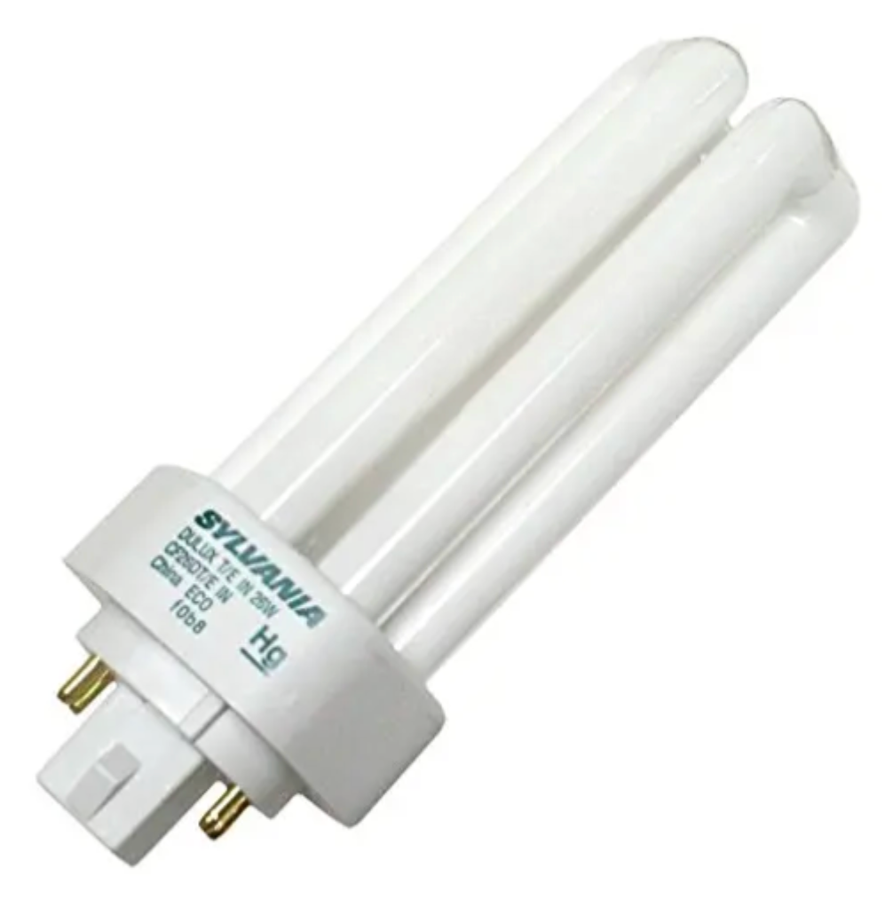 Lámpara fluorescente compacta Sylvania Dulux D 26 W 4100 K 20681