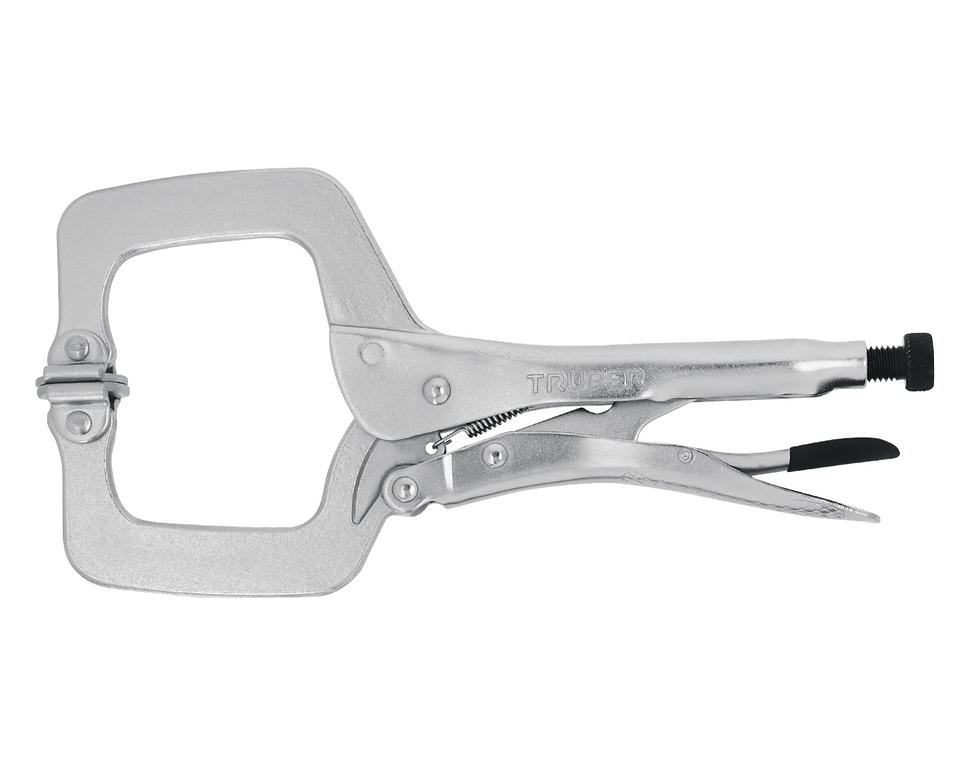 Miniatura: Pinza de presión tipo C 11" Truper PPC-11R con almohadillas