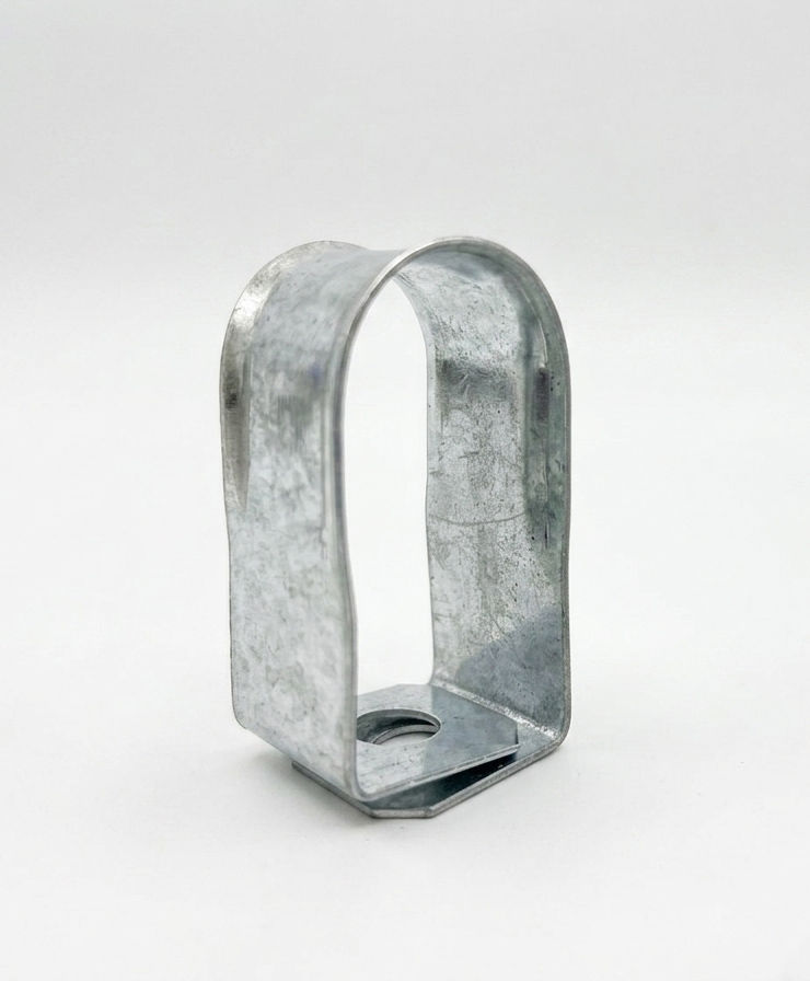 Abrazadera colgante tipo pera de acero galvanizado