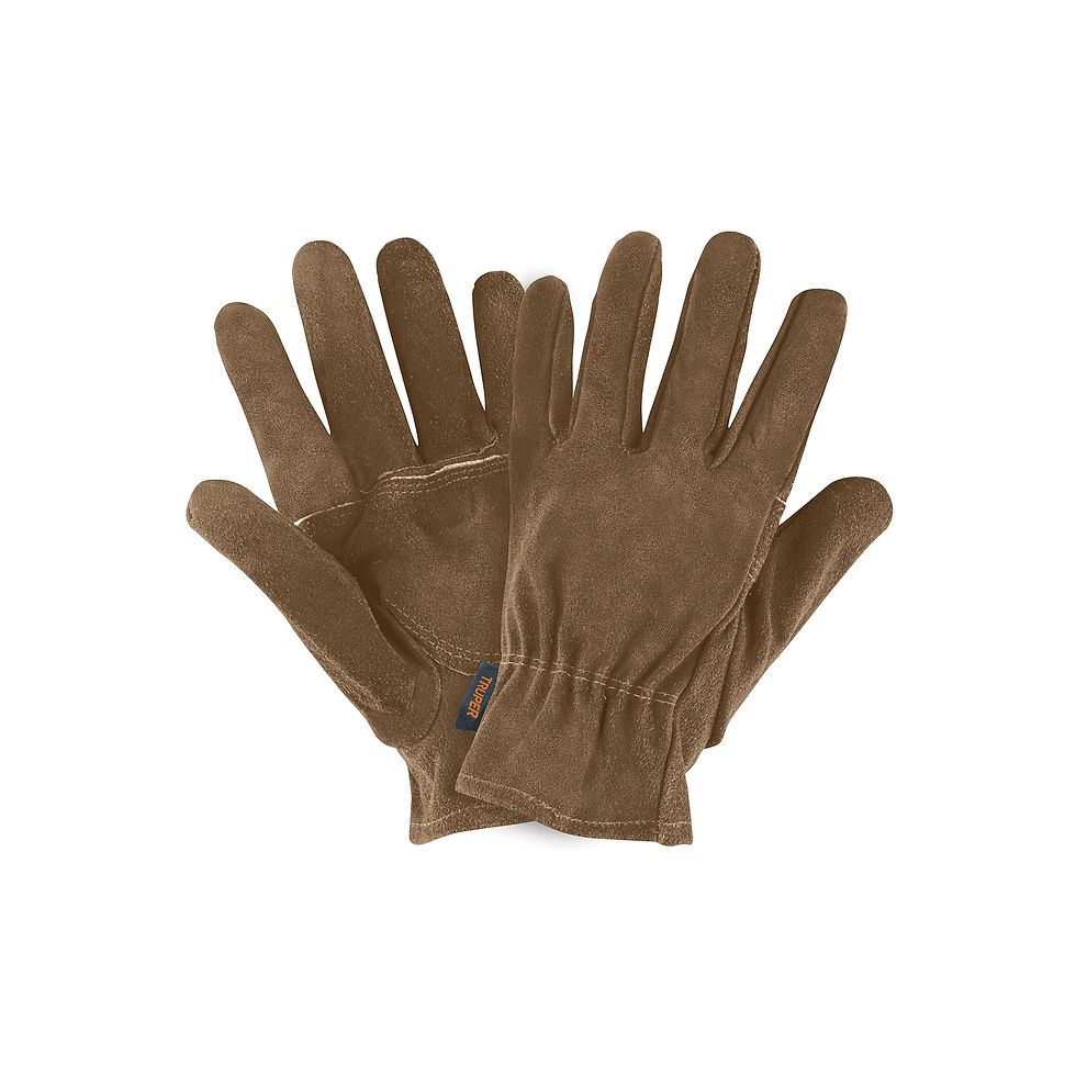 Miniatura: Guantes de carnaza para electricista Truper GU-715 unitalla
