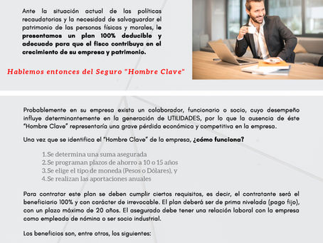 Boletín Informativo Hombre Clave