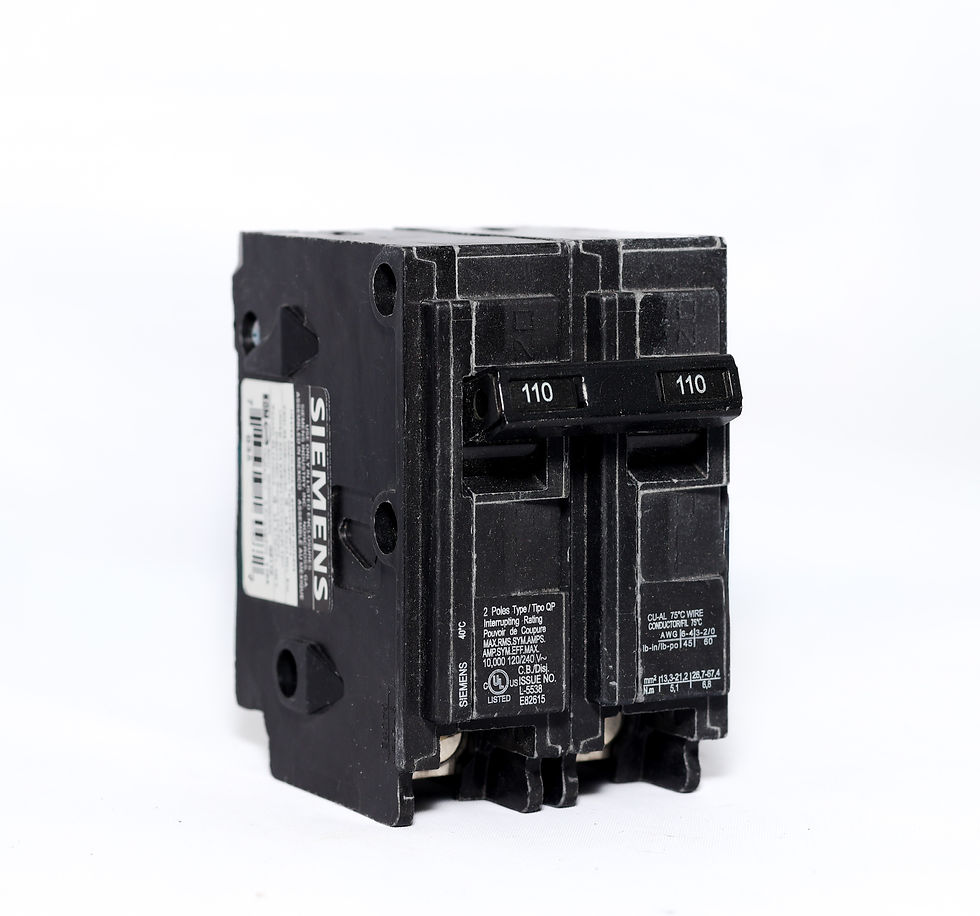 Miniatura: Interruptor termomagnético Siemens Q2110 110 A 2 polos 120/240 V