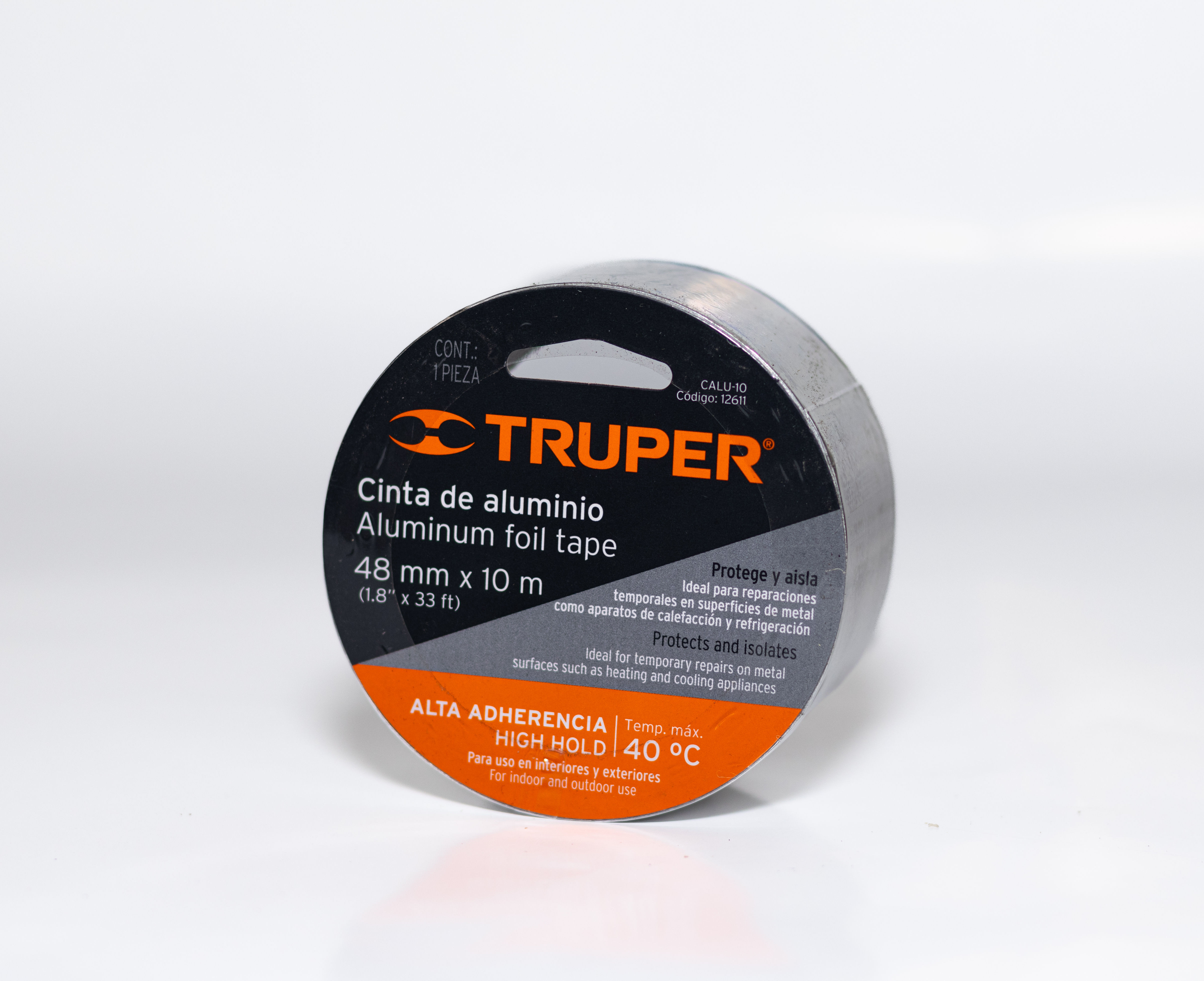 Cinta de aluminio Truper CALU-10 48 mm x 10 m