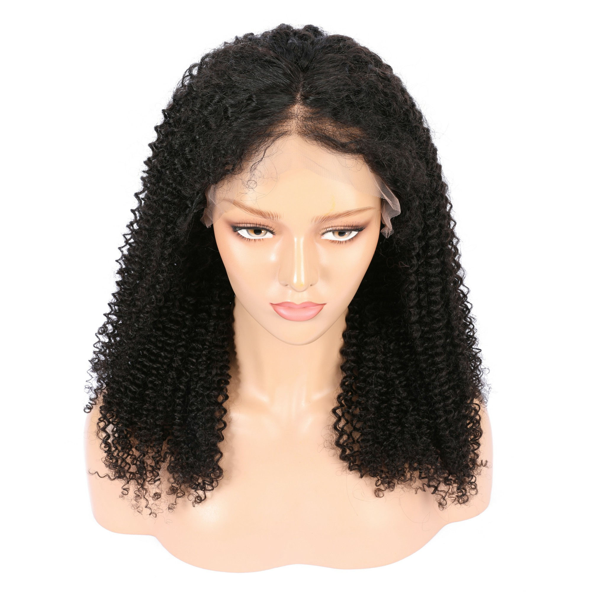 Virgin Hair Kinky Curly Lace Front Wigs