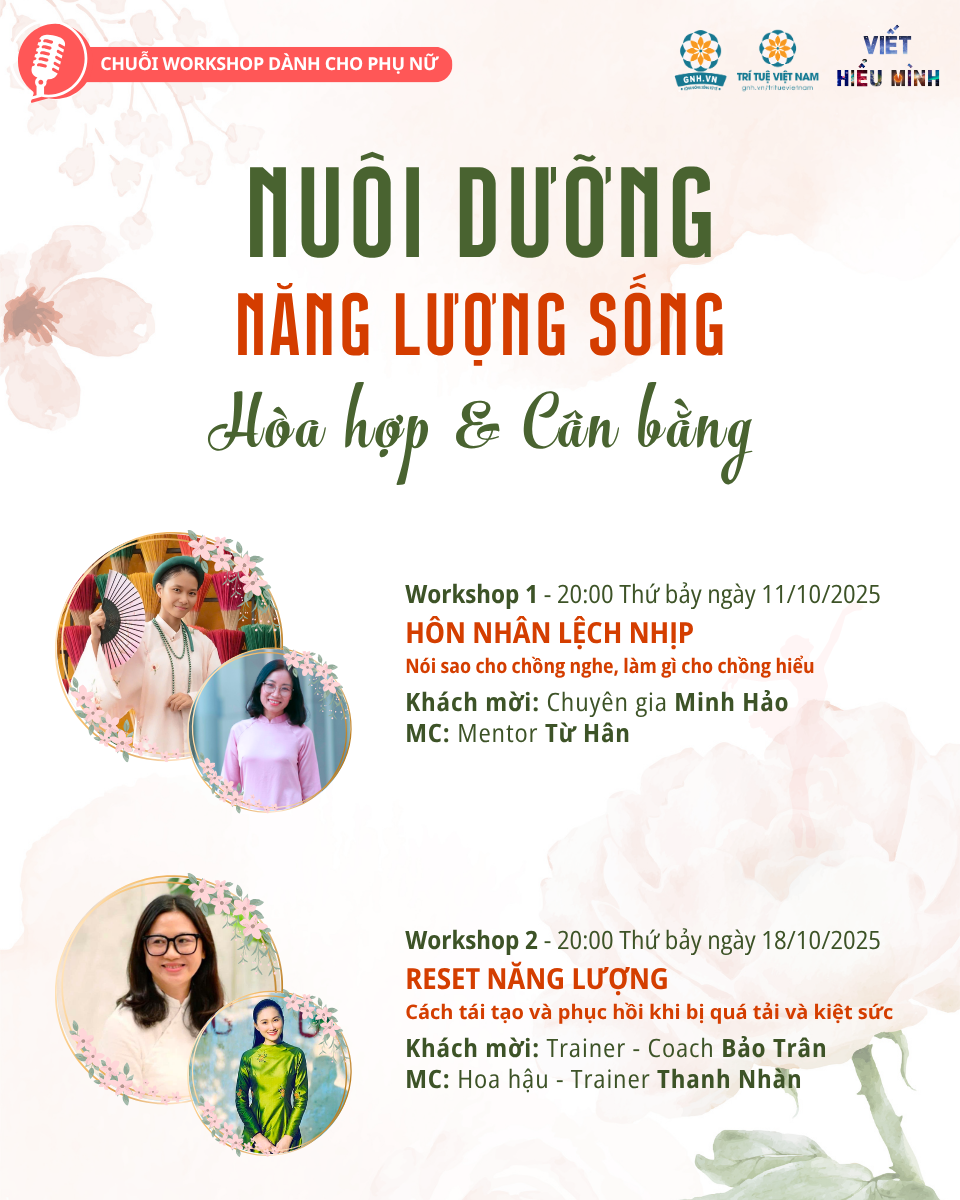 NUÔI DƯỠNG NĂNG LƯỢNG SỐNG HÒA HỢP & CÂN BẰNG