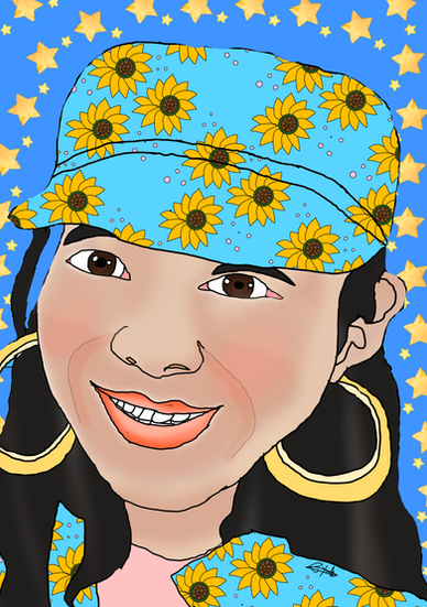 A portrait of Kana