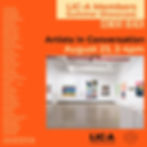 Cement Beach Artists in conversation, August 2025