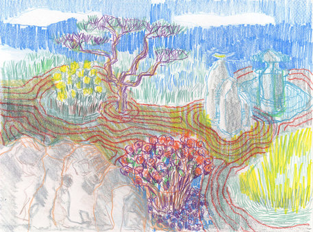 Imagined Zen/Sensory Garden, 2020