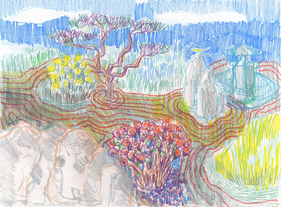 Imagined Zen/Sensory Garden, 2020