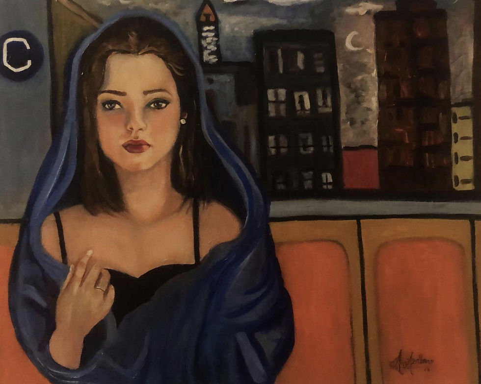 Girl on the C train