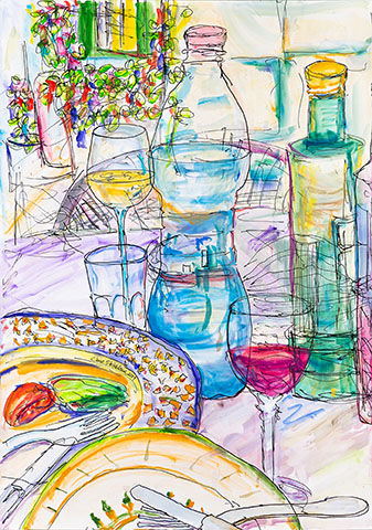 Pranzo, Italian for Lunch