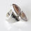 Thumbnail: Pink Mystic Moonstone Rhodium Statement Ring Adjustable Krysia Renau