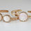 Thumbnail: Krysia Renau Pink Shell Flower Gold Bracelet