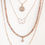 Thumbnail: 14K Butterfly Diamond Necklace Rose Gold