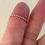 Thumbnail: Pave Diamond Ring 14K Rose Gold