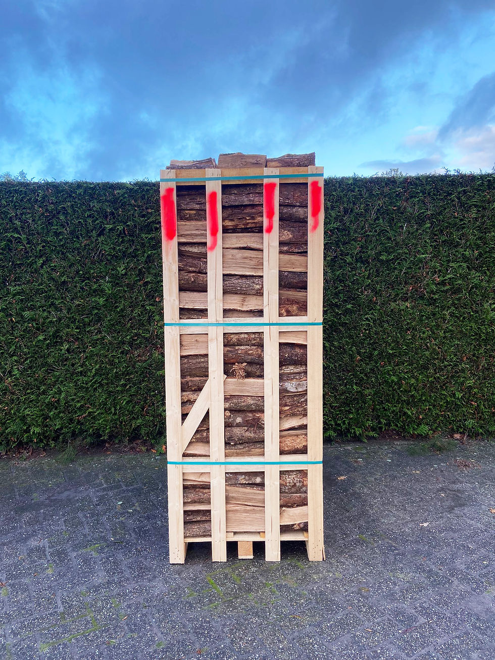 Thumbnail: 1,8 m³ Gedroogd Eikenhout