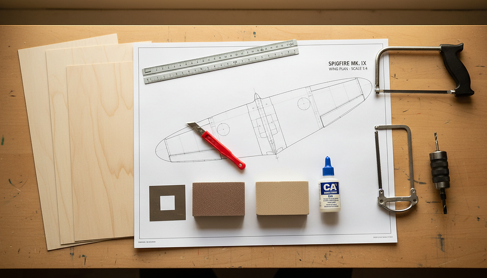 Essential Balsa Airplane Building Tools for Beginners