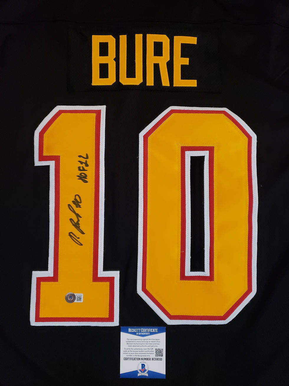 Thumbnail: Pavel Bure Autographed Vancouver Canucks Fanatics Jersey (BAS COA)