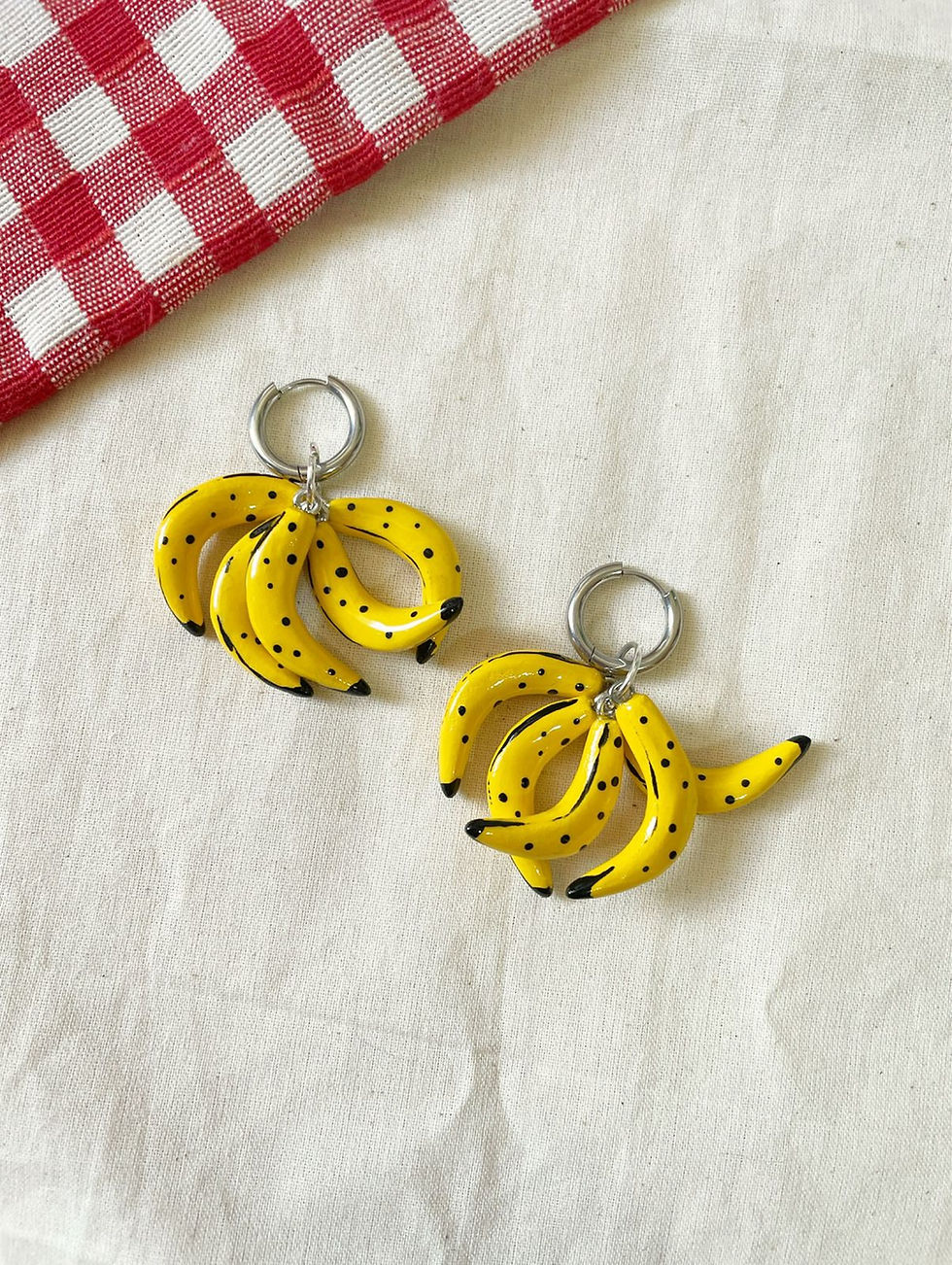 Miniatura: brinco cacho de banana