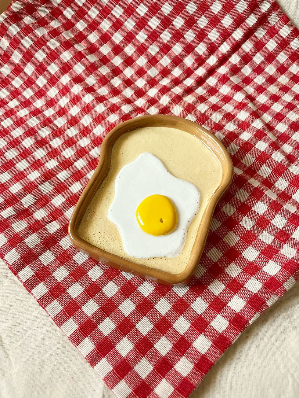 Miniatura: incensário pão com ovo