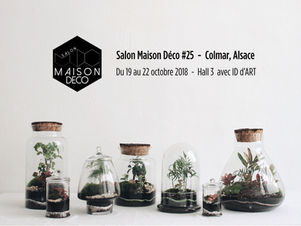Onno au salon Maison Déco à Colmar avec ID d'ART du 19 au 22 octobre