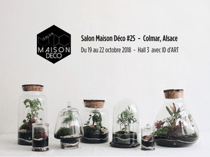 Onno au salon Maison Déco à Colmar avec ID d'ART du 19 au 22 octobre