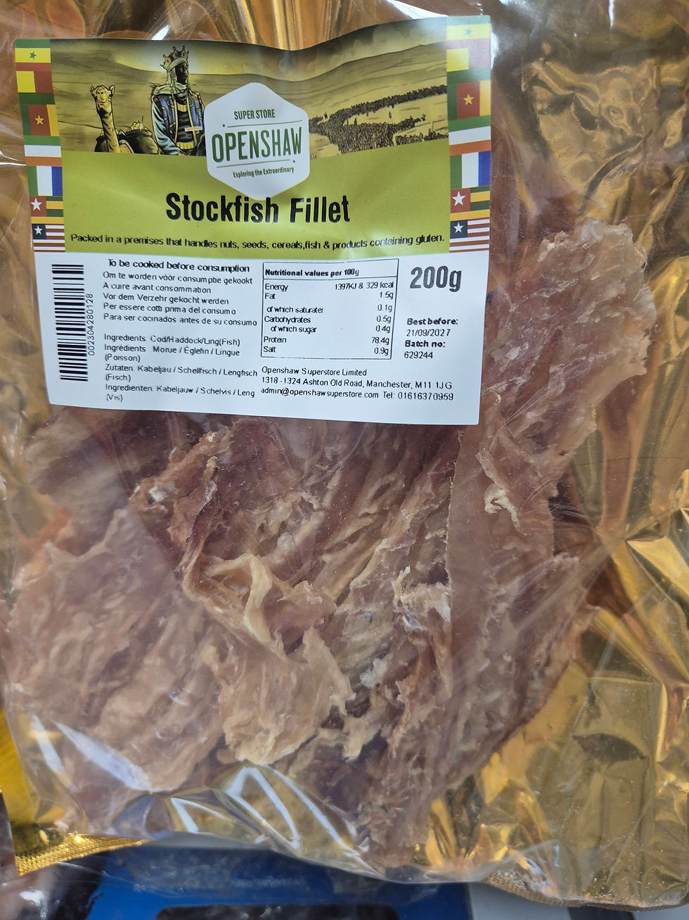 Stock Fish Fillets
