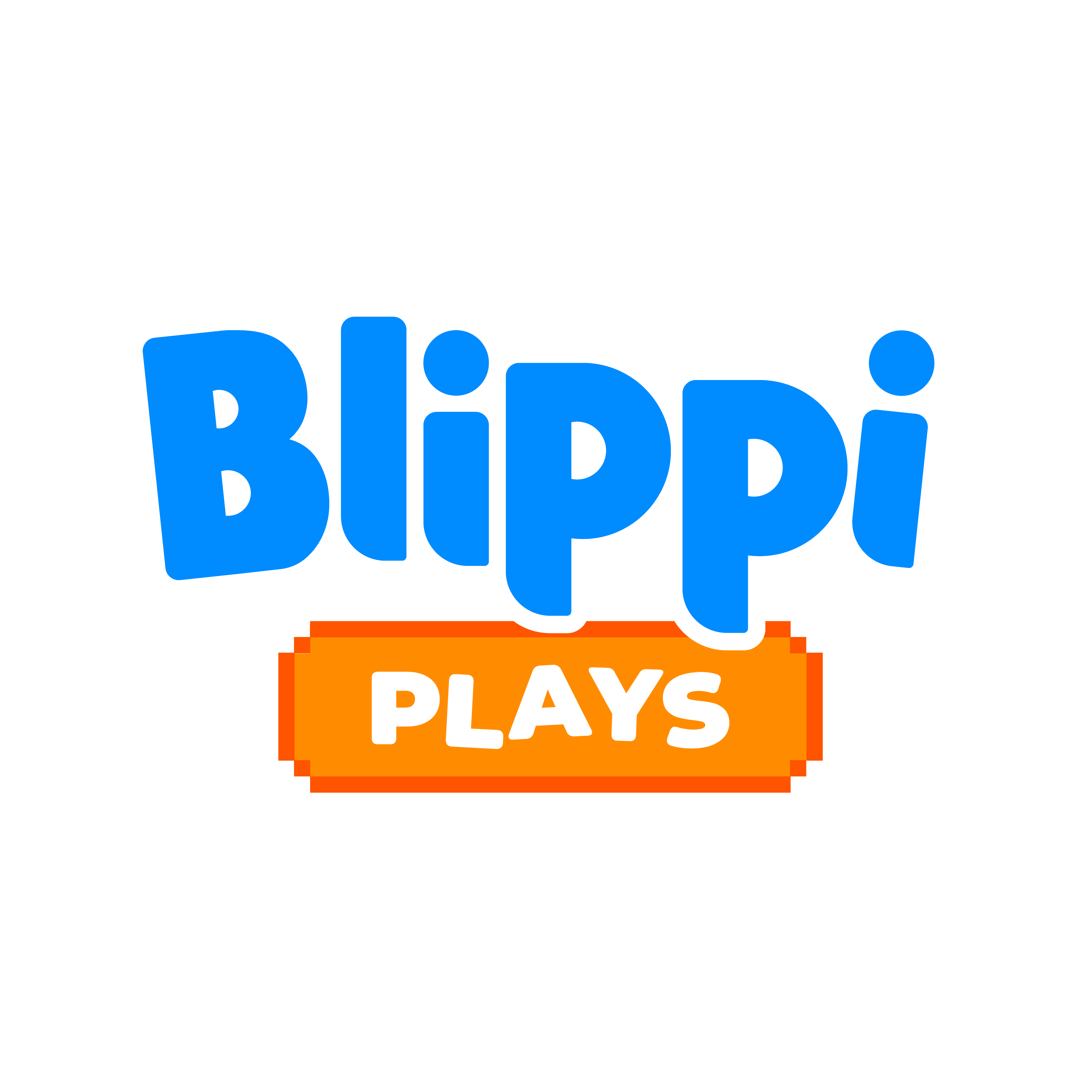 Blippi Plays logo