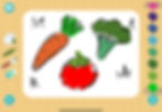 Leaning colors in CoComelon Learn ABCs and 123s learning app