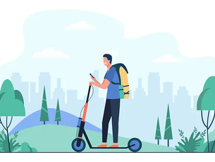 The amazing history of motorised scooters